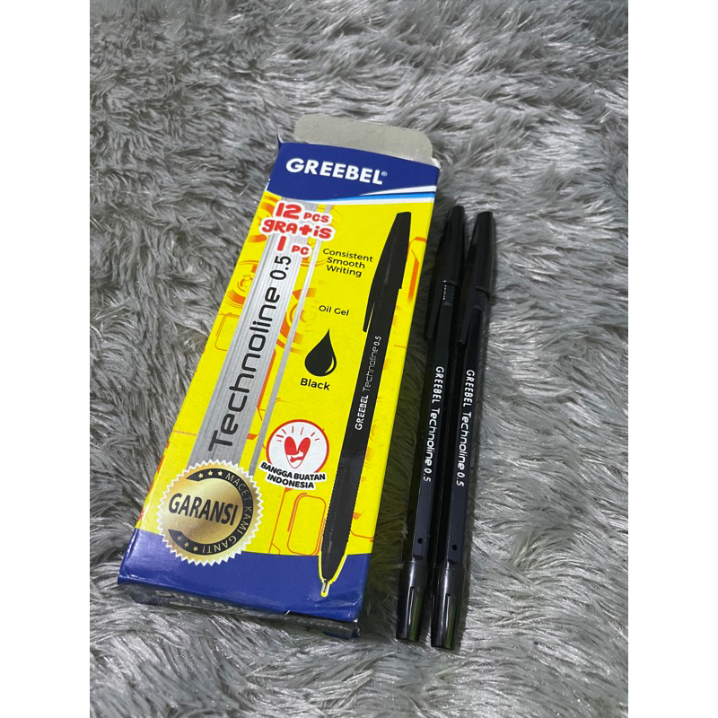 

Pulpen hitam greebel 0.5, Pulpen murah