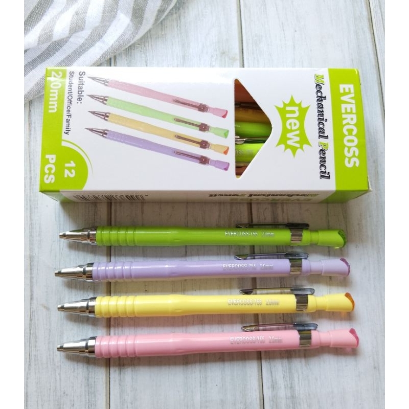 

(12PC)PENSIL MEKANIK EVERCOSS EV-755 2.0MM