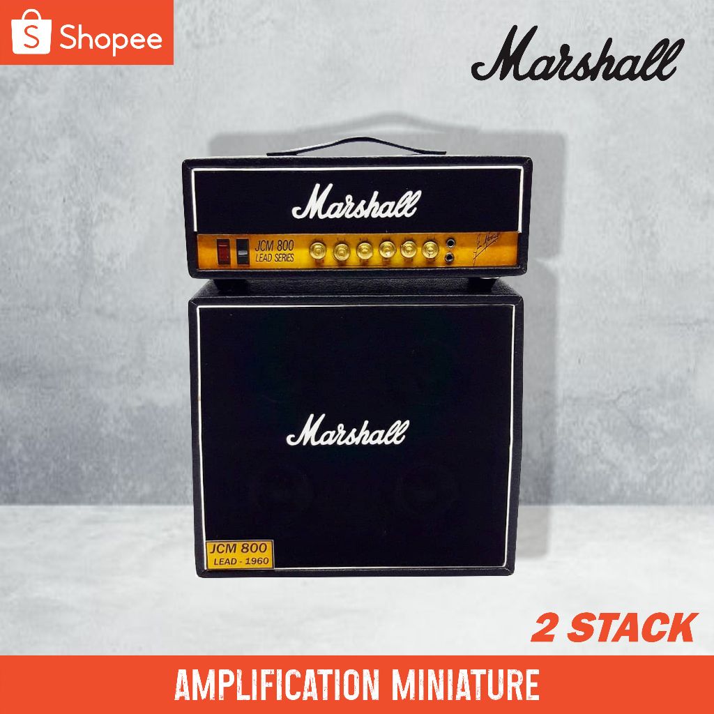 Miniatur sound amplifier marshall 2 stack Miniatur amplifier marshall miniatur sound marshall