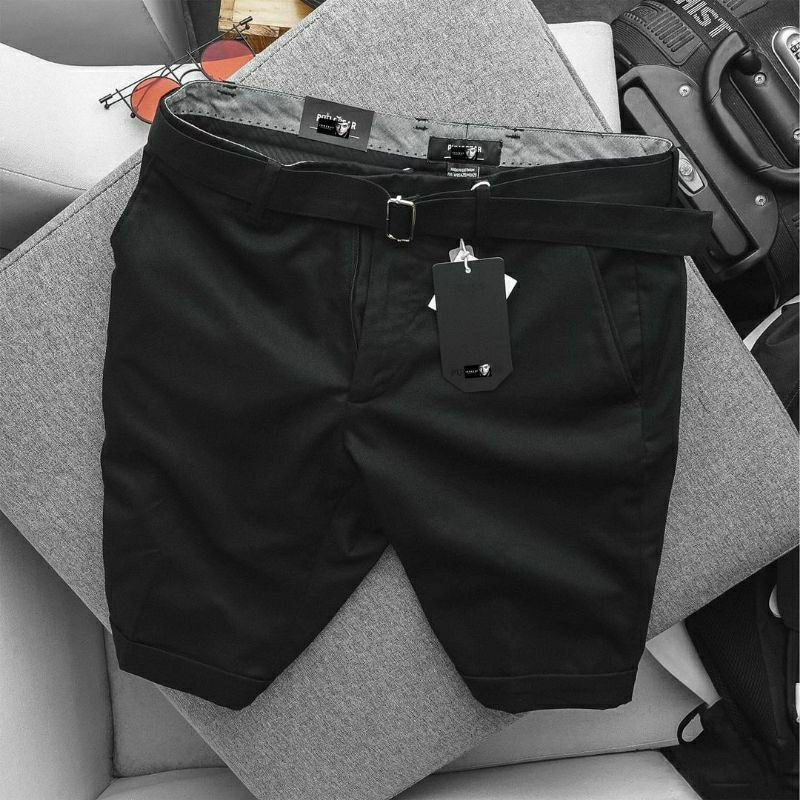 Celana Chino Pendek Pria Catton Streach Slimfit Premium Size 28-39