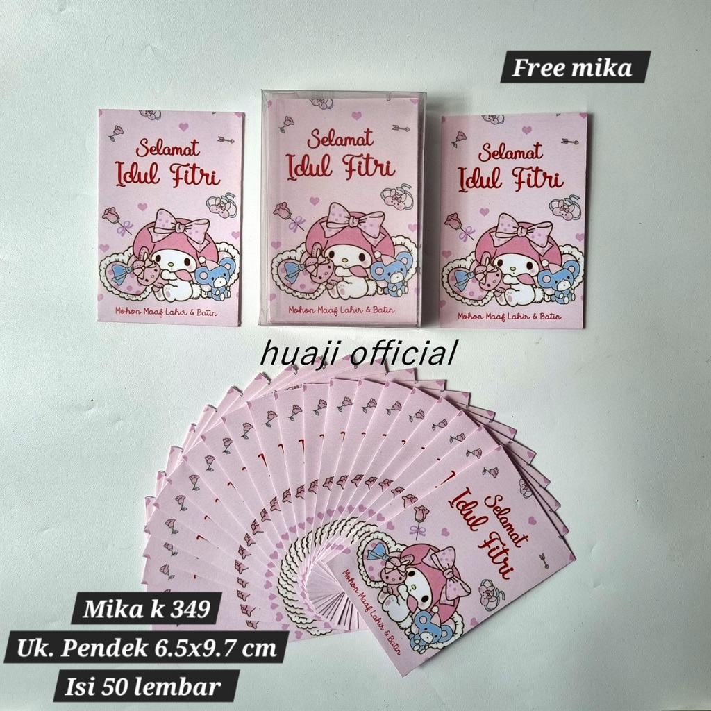 

AMPLOP LEBARAN HARI RAYA IDUL FITRI MURAH MERIAH READY STOCK KOTAK MIKA ISI 50 LEMBAR KARTUN LUCU