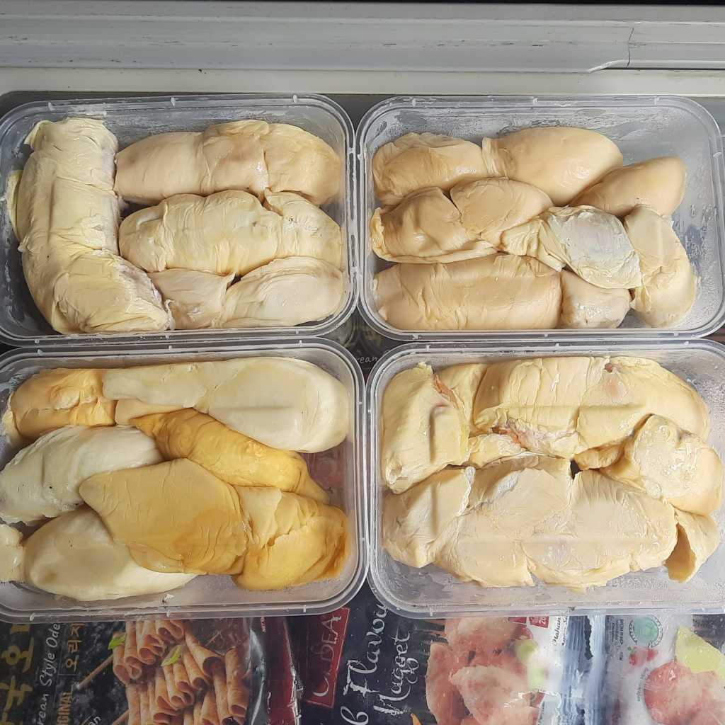 

Durian Kupas lokal 500 gram / Duren medan / durpas enak legit murah bekasi jakarta