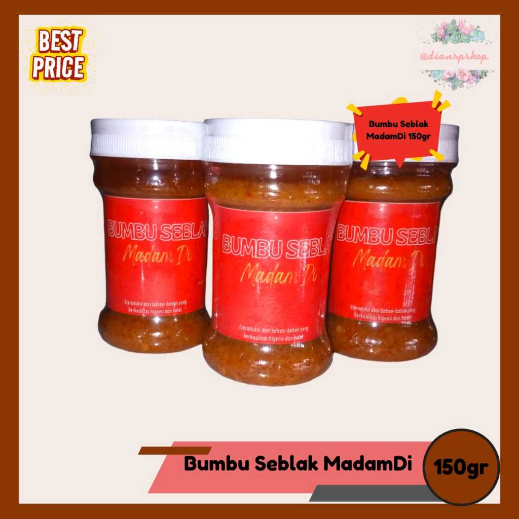 

Bumbu Seblak Instan MadamDi 150gr