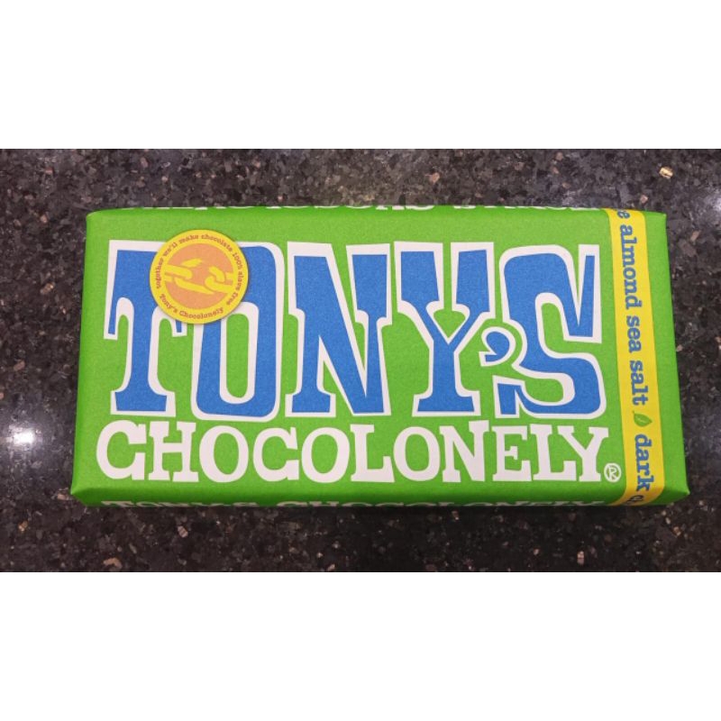 

Chocolate Tony's Chocolonely Almond Sea Salt Dark Chocolate