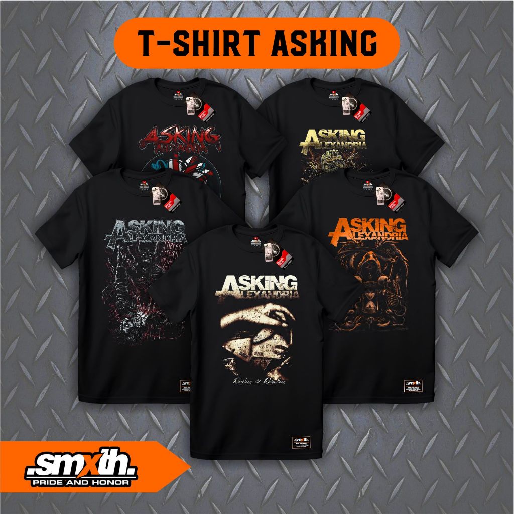 T-Shirt Music - T-Shirt ASKING ALEXANDRIA - Kaos Musik ASKING ALEXANDRIA