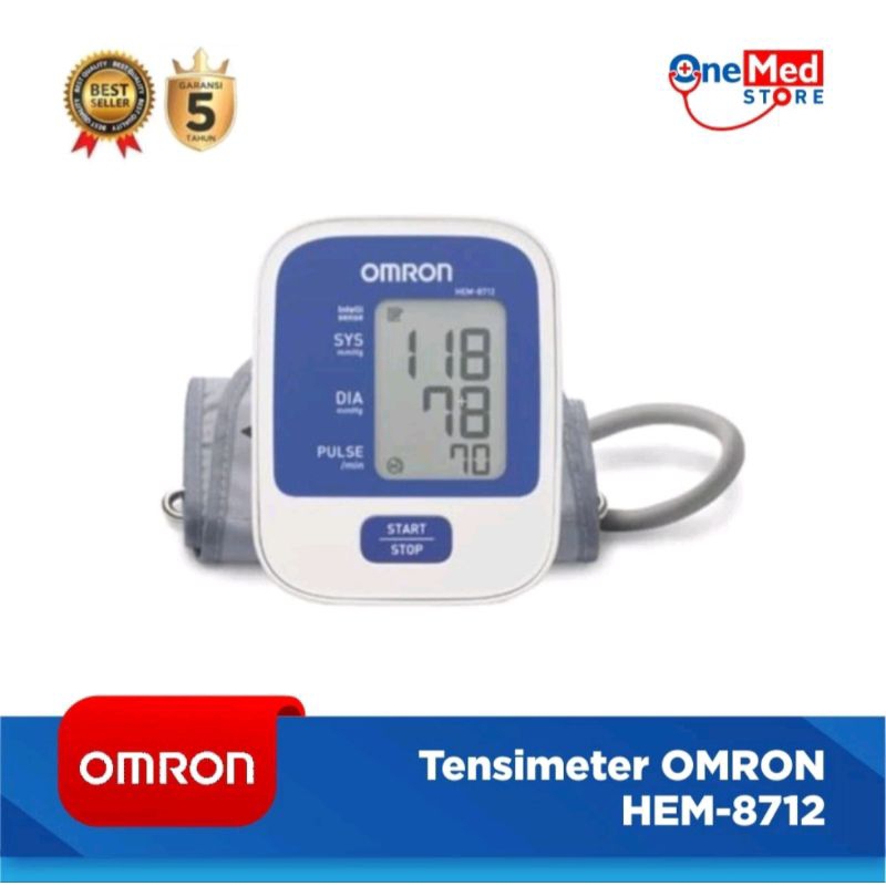 Tensimeter Digital Omron HEM 8712 / Omron tensimeter Hem 8712 / Omron tensimeter 8712 / Omron HEM 87