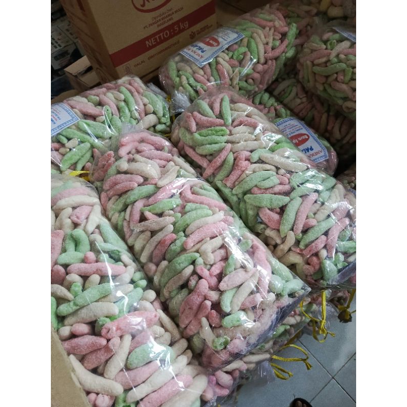 

telur gabus warna warni manis 500 gram