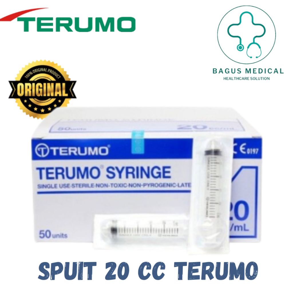 Spuit 20 cc Terumo