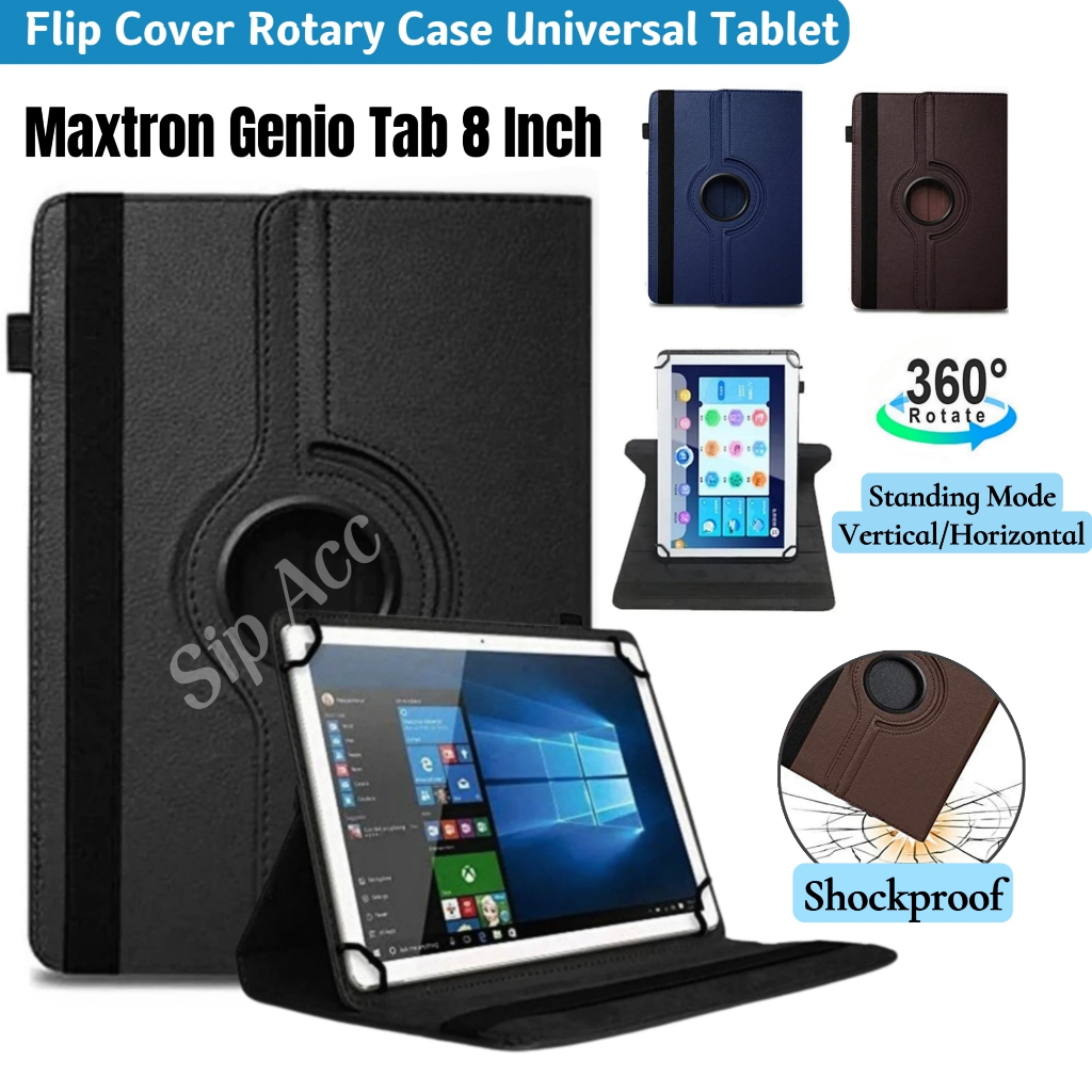Maxtron Genio Tab 8 | Tab Maxtron Genio 8 Inch | Case Maxtron Genio Tab 8 | Sarung Tablet Flip Cover