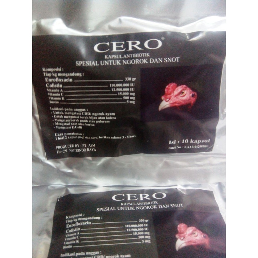 OBAT AYAM SAKIT CERO SANGAT AMPUH UNTUK SNOT DAN NGOROK