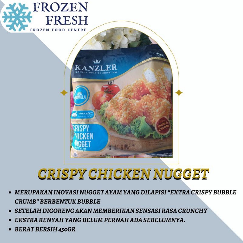 

KENZLER CRISPY CHICKEN NUGGET 450gr