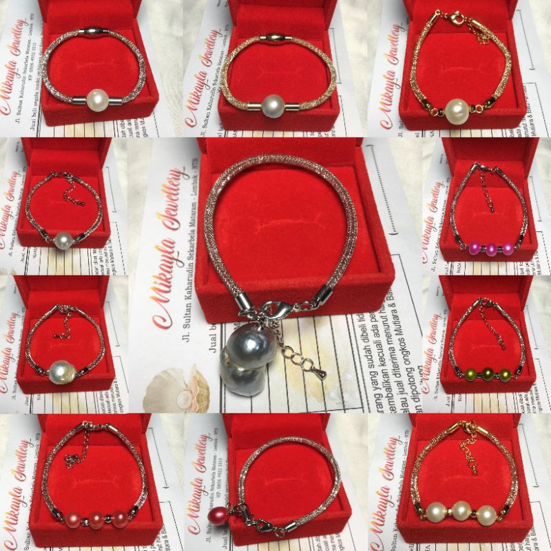 Gelang mutiara lombok|Gelang mutiara laut asli lombok|Gelang mutiara asli lombok|Gelang mutiara tawa