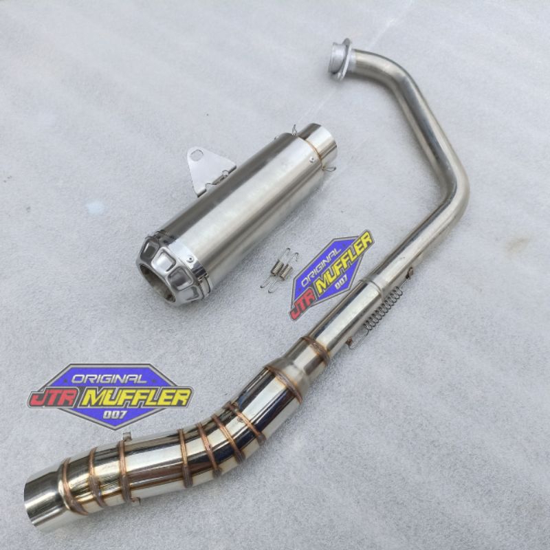 Knalpot racing Xsr 155 Knalpot R15 v3 v4 Full set lengkap