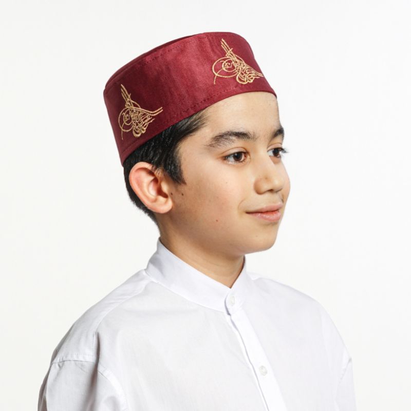 Peci Tugra Anak Turki / Peci Anak Ottoman Asli Turki