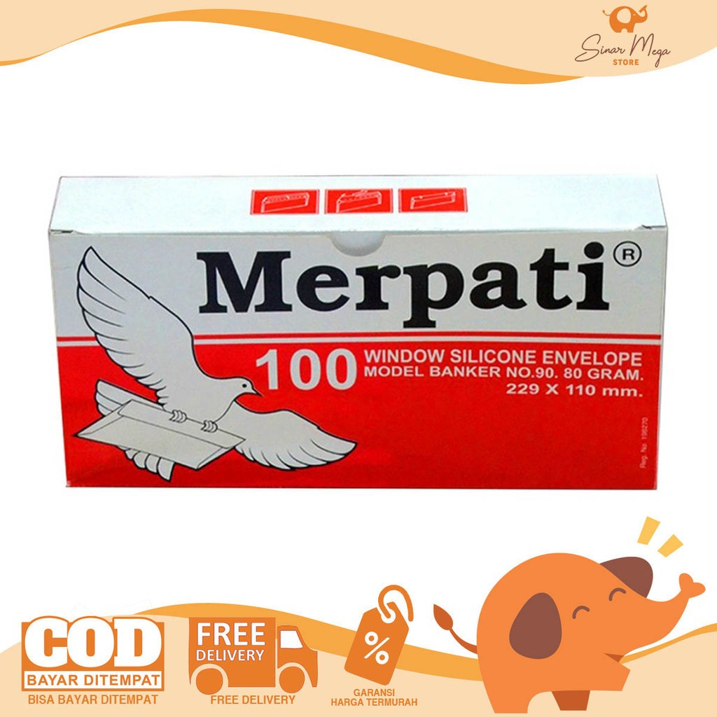 

Kiky Merpati Amplop Putih Polos 90 229x110mm Besar No 90