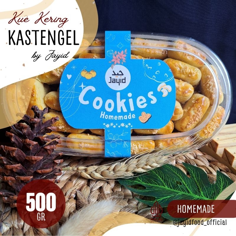 

Kastengel 500 gram / Kue keju by Jayid / Kue Lebaran / Cookies Hemat