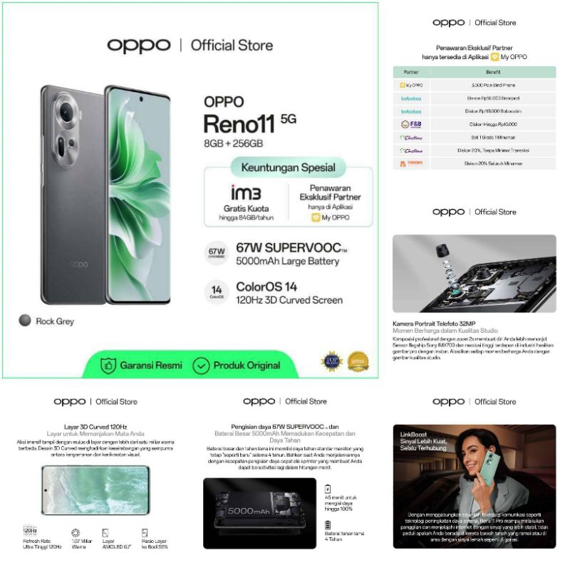 OPPO RENO 11 5G 8GB 256GB