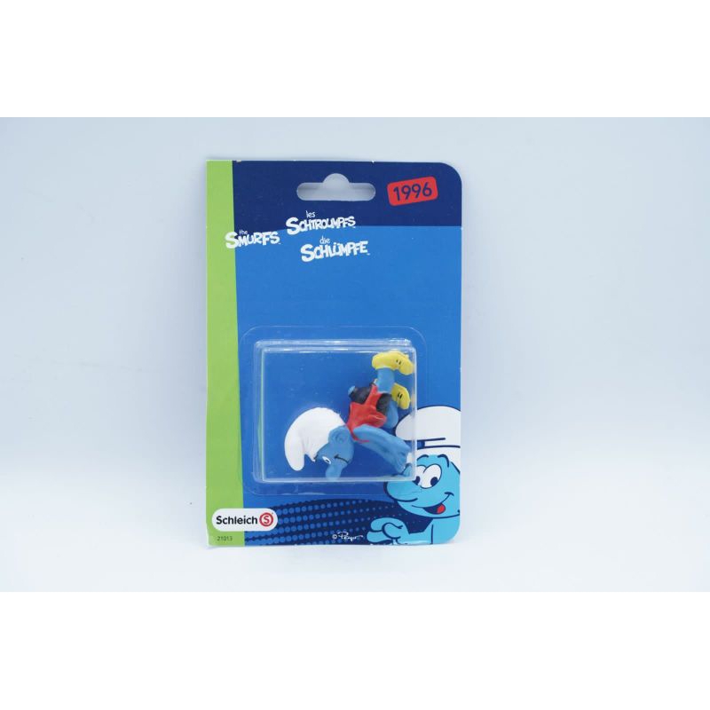 The Smurfs Sprinter 1996 Smurf Action Figure Collection Mainan Koleksi Pajangan Figurine