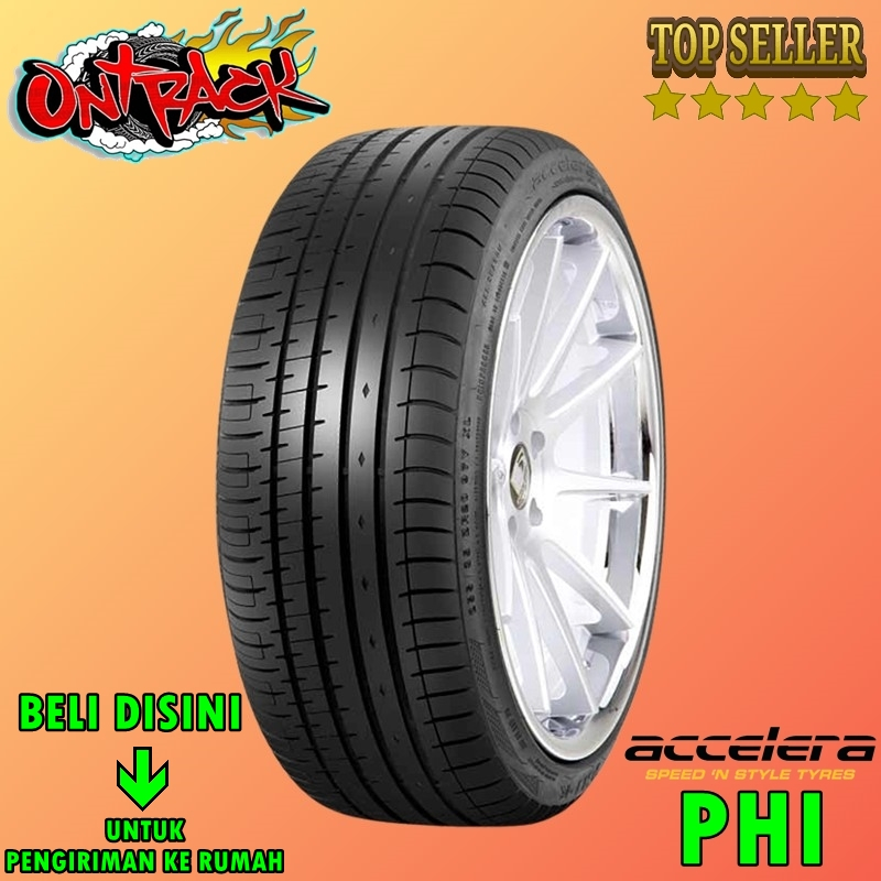 BAN TUBLES 205/55 RING 15 ACCELERA BAN TIPE PHI-R 205 55 R15 LOCAL PRIDE