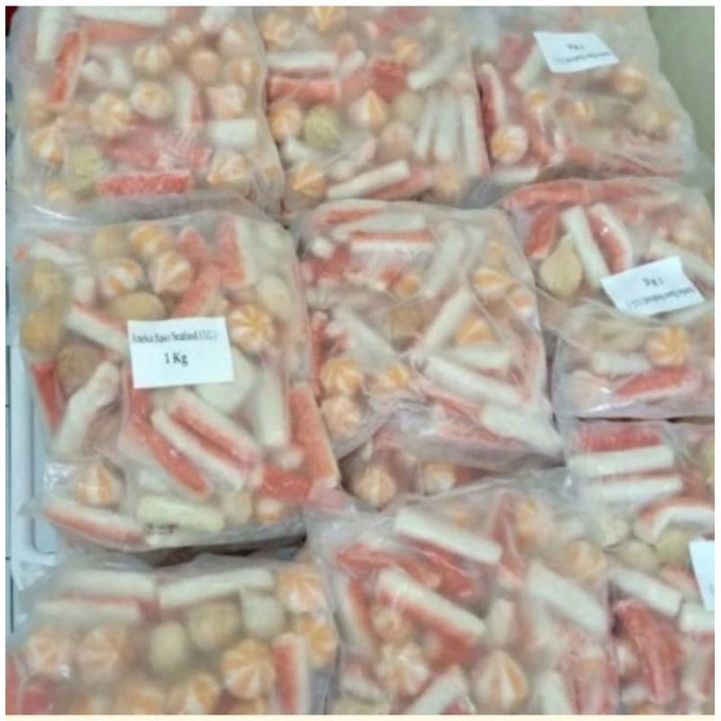 Bakso Seafood Frozen Mix 1 kg