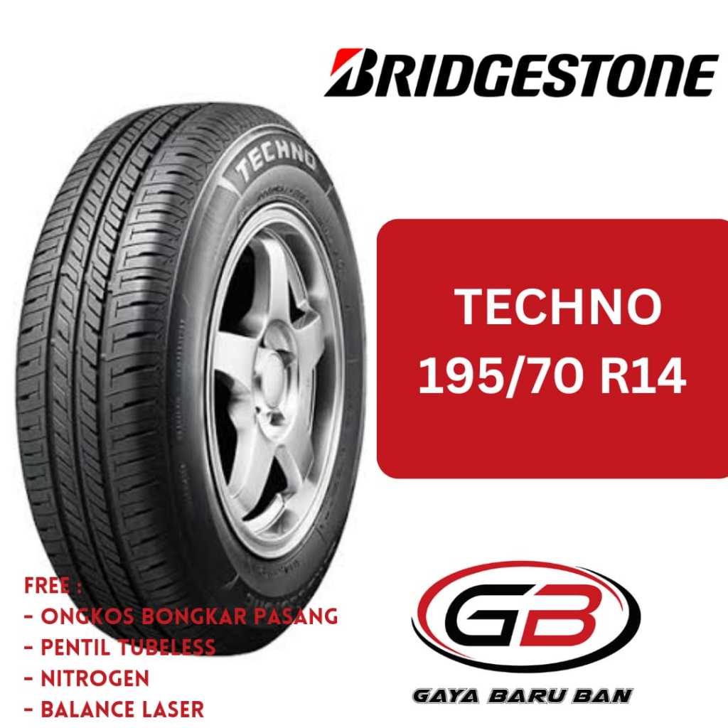 Ban Mobil Bridgestone TECHNO 195/70 R14