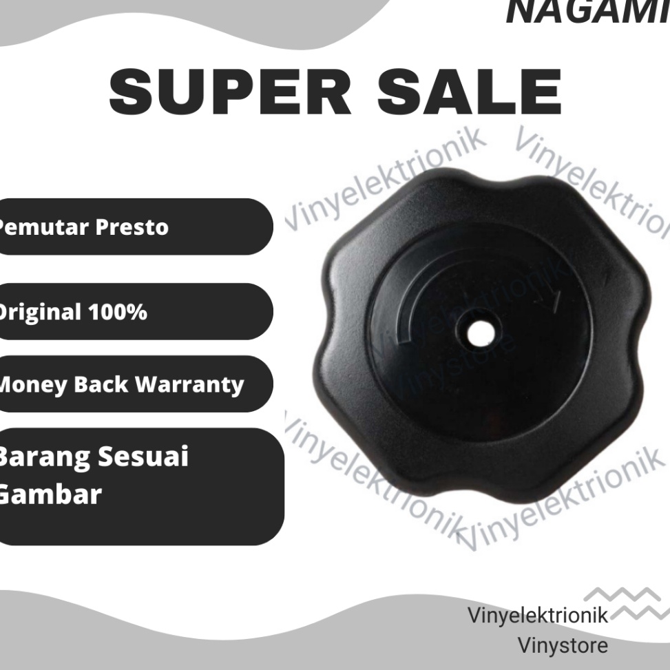 VBB Pemutar Putaran Ori PRESTO 2 25 36 5 75 LITER NAGAMI Original