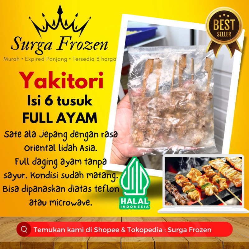

Yakitori Ayam (Full ayam)