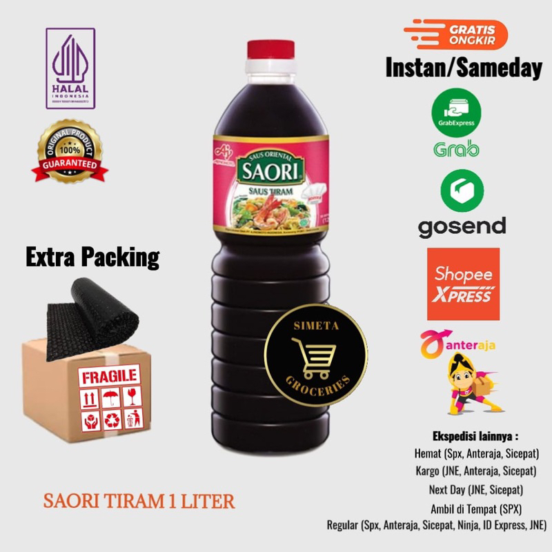 

Saori Saus Tiram 1 Liter