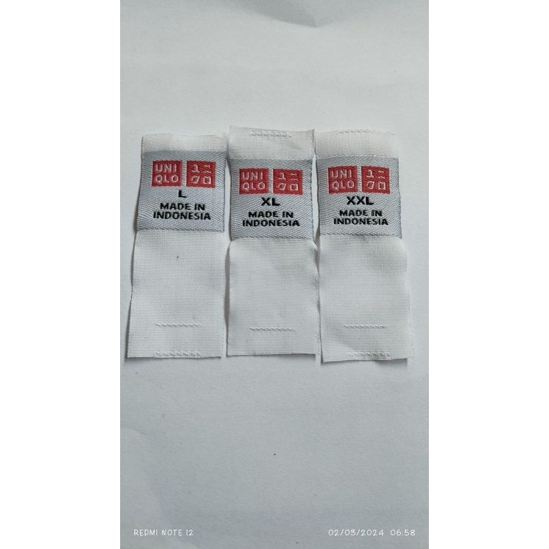 WOVEN SIZE UNIQLO