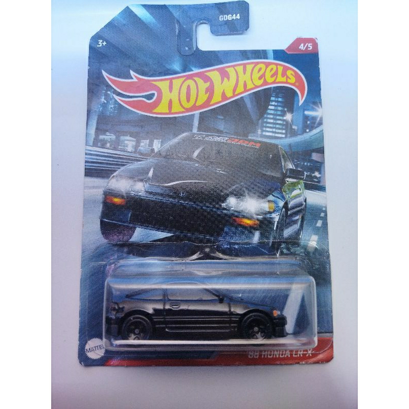 hotwheels 88 honda crx hitam