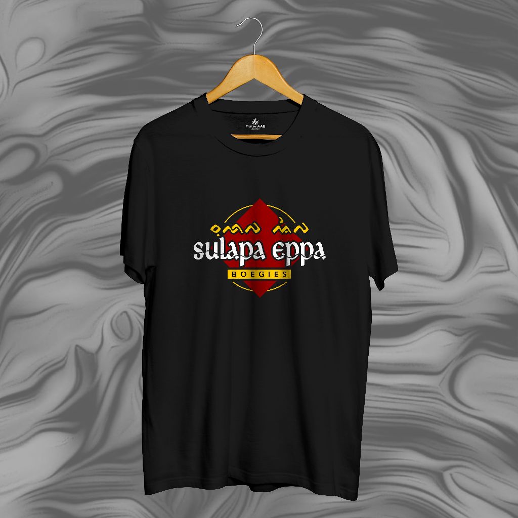 BAJU KAOS BUGIS SULAPA EPPA BUGIS KAOS COMBED 24S PREMIUM