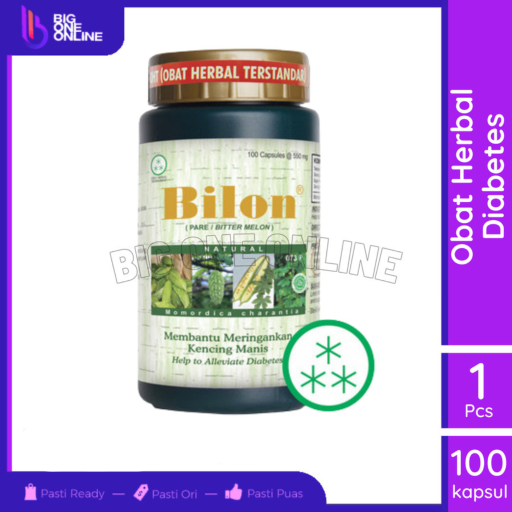 Borobudur Herbal Bilon, Membantu Meringankan Kencing Manis, Diabetes