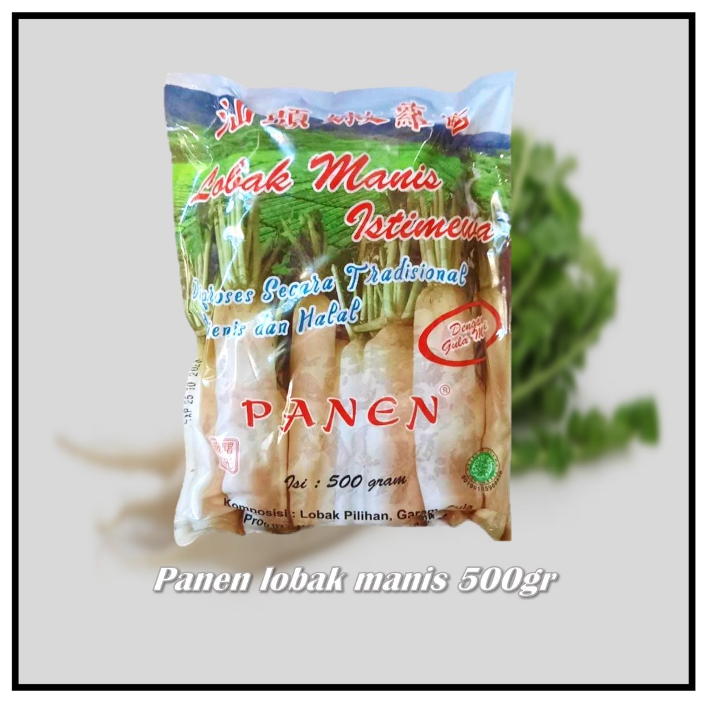 

Panen lobak manis 500gr