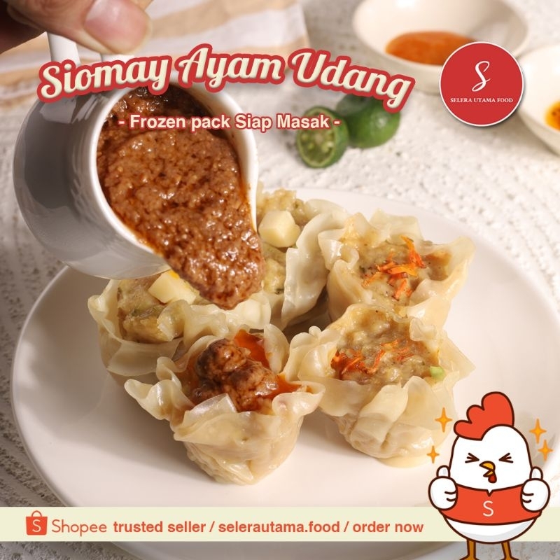 

Siomay Bandung Ayam Udang Oma Ani + bumbu kacang - isi 5, Frozen Pack Siap Masak