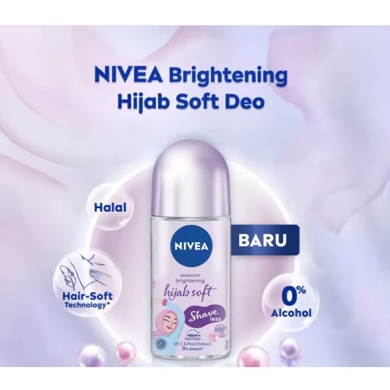 NIVEA BRIGHTENING HIJAB SOFT DEODORANT