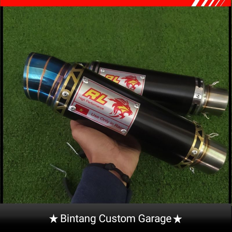 Knalpot RedLeo Racing Exhaust / Knalpot Mx king Malaysia / Knalpot Jupiter MX / Y15 /y15zr / Knalpot