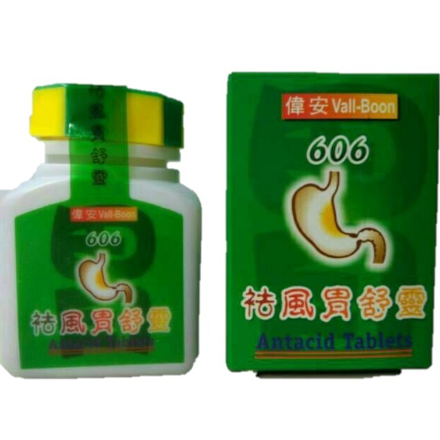 Obat maag 606 original 100% /606 vall-boon antacid tablets