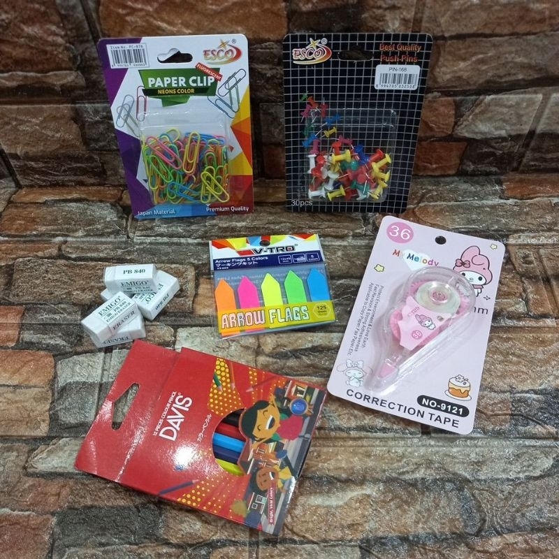 

alat tulis sekolah serba 5 ribu