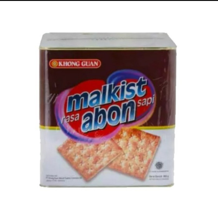 Roti Kaleng Khong Guan Malkist Abon 800g