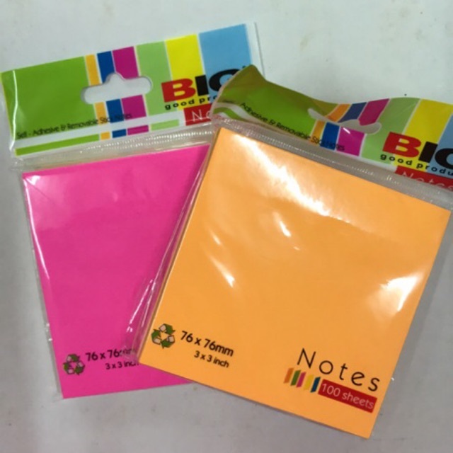 

STICKY NOTE 76 x 76 mm / MEMO TEMPEL BIG TUMPUK