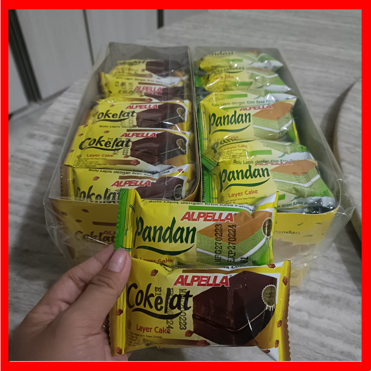 

Apella Bolu Panda Coklat 1 Box Isi 24pcs