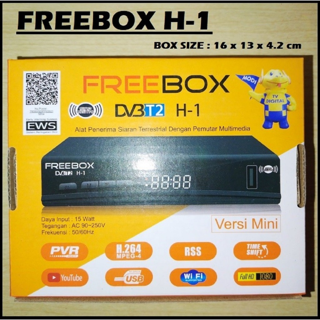 Set Top Box Tv digital DVB T2 Freebox H-1 Best Seller