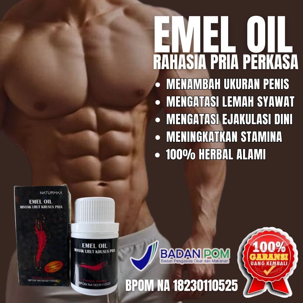 PEMBESARPENIS minyak lintah hitam asli papua Emel oil 100% original pembesar khontol permanen teruji BPOM