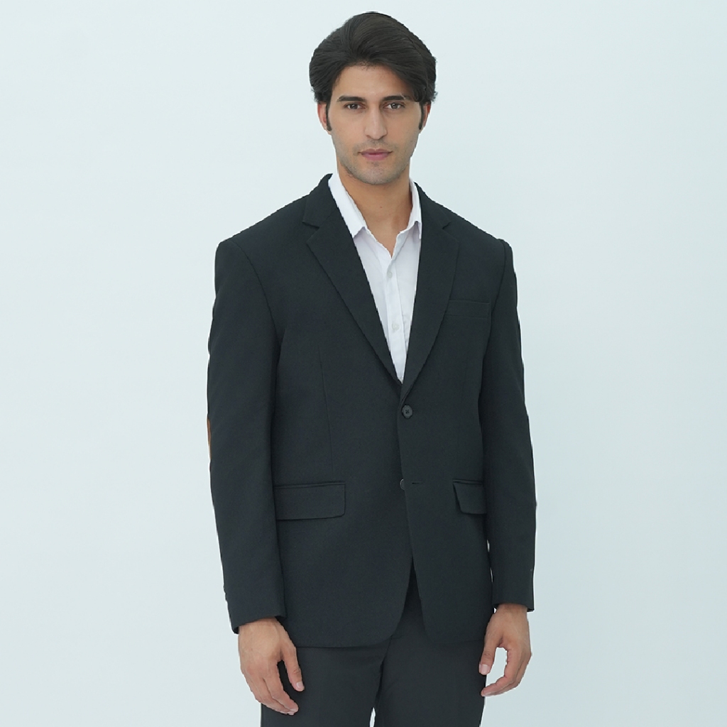 Johnwin - Jas - Formal Suit - Patch Lengan - Hitam - FSU.992.221.110.C