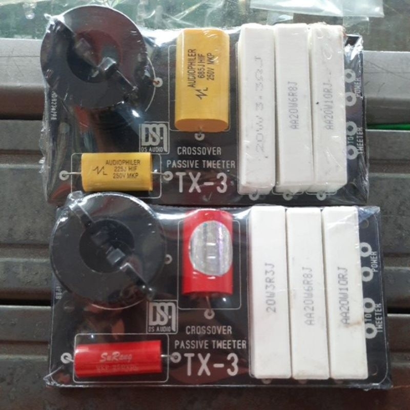 crossover pasive 1 way kusus tweeter tx-3 ds audio