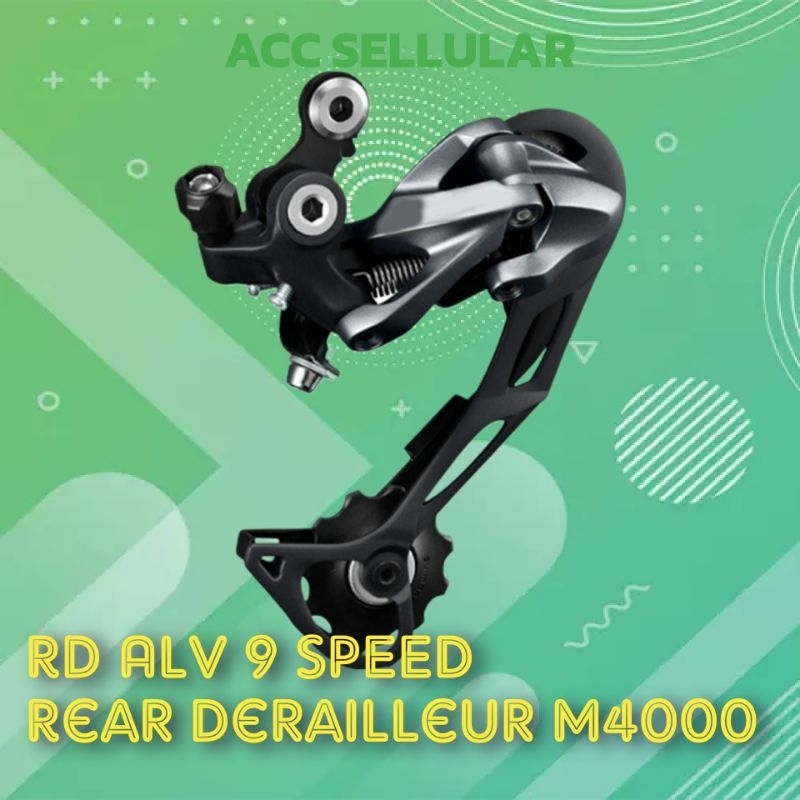 RD Alivio 9 Speed Rear Derailleur M4000