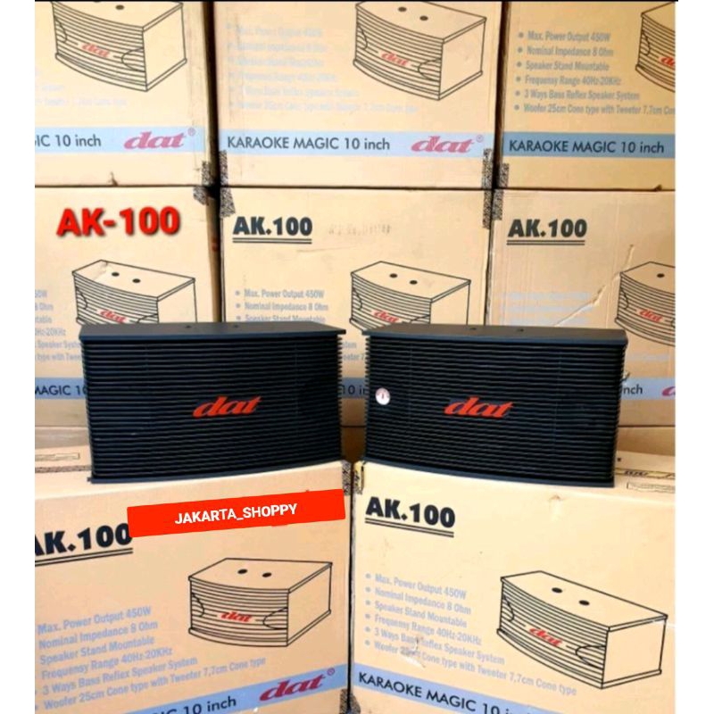 Speaker pasif DAT AK100/10 inch pasif speaker