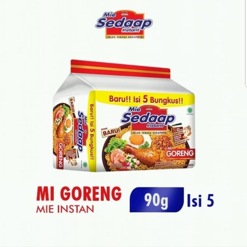 

Mie Sedaap Goreng Isi 5 / Mie Instan Sedap