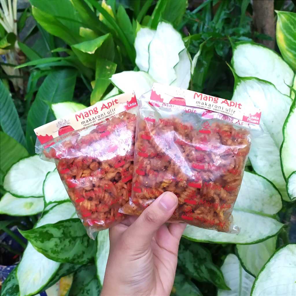 

Mang Apit Makaroni Ulir 120gr Murah Enak Pedes Asin