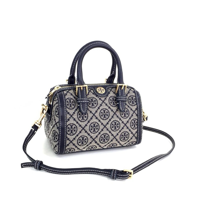 Tory Burch T Monogram Jacquard Barrel Mini Bag